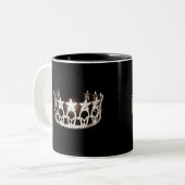 Miss USA Style Silver Crown Tasse (Vorderseite Links)
