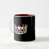 Miss USA Style Silver Crown Tasse (Vorderseite Links)