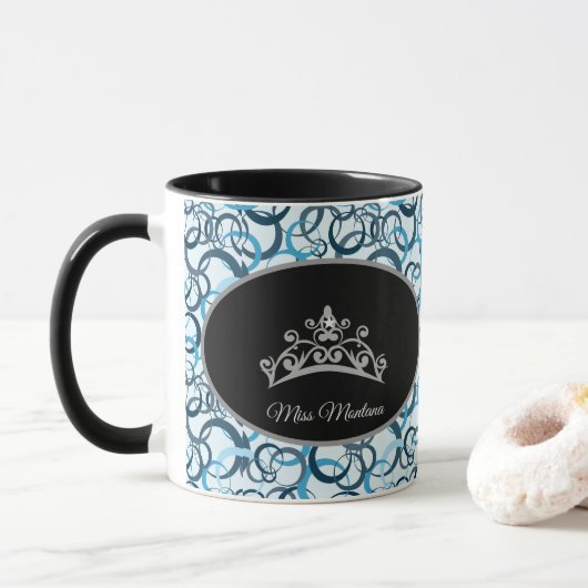 Miss USA Tiara Crown Tasse (Mit Donut)