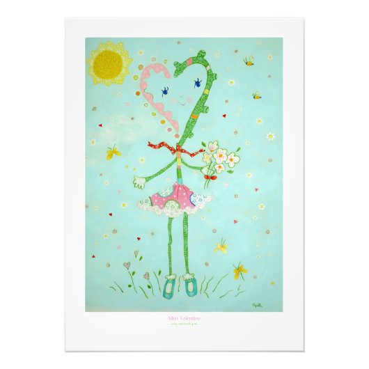 Miss Valentine Fotodruck (Vorne)