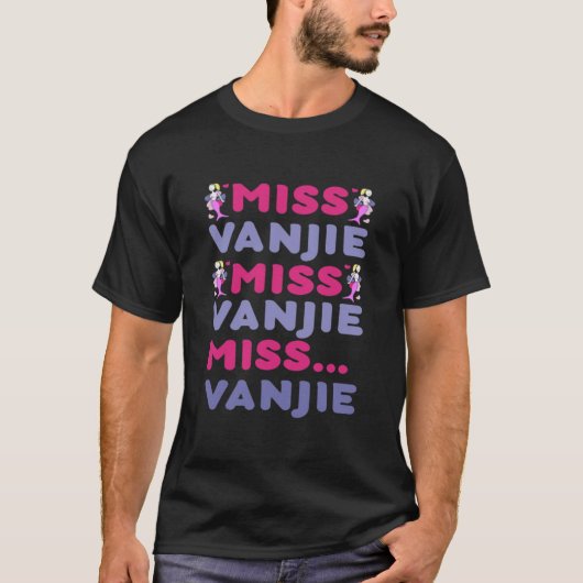 Miss Vanjie Drag Race Drag Queen T-Shirt (Vorderseite)