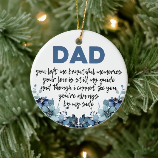 Miss Vater im Gedenken an den Vater Keramik Ornament (Baum)