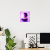 Miss Whitlock Lilac Poster (Heimbüro)