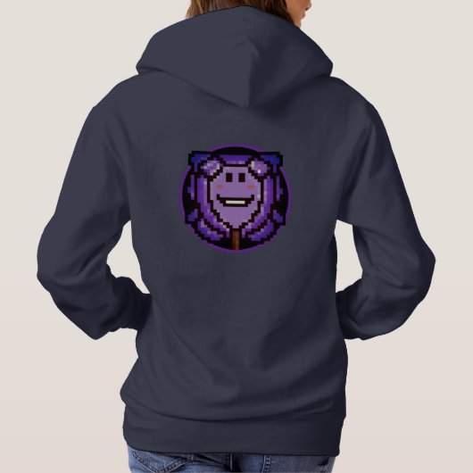 Miss Wolfy Back Sweater Hoodie (Rückseite)