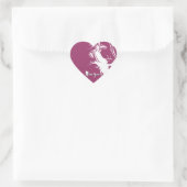 Miss you - Aufkleber (Tasche)