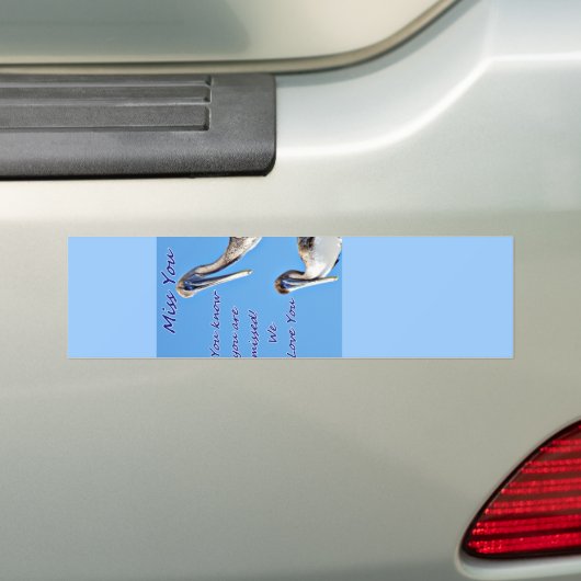 Miss You_ Autoaufkleber (Auf Auto)