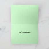 Miss You Card - Verlassend Karte (Innenseite)