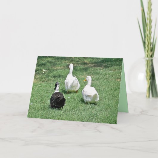 Miss You Card - Verlassend Karte (Vorderseite)