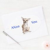 Miss You Chihuahua Welppy Sticker (Umschlag)
