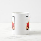 Miss You Dachsund Puppy in Cup Kaffeetasse (Mittel)