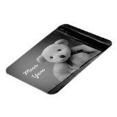 "Miss You" Foto Magnet (Linke Seite)