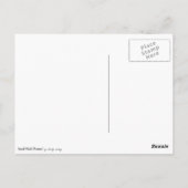 Miss You Gedicht: Fliegen Sie Zuhause zu Ihnen Postkarte (Rückseite)