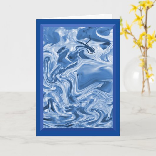 Miss You Greycard Karte (Gelbe Blume)