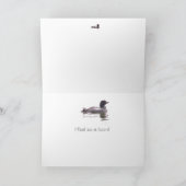 Miss You - ich fühle mich so wie ein Ballon: Karte (Innenseite)