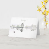 Miss You - ich fühle mich so wie ein Ballon: Karte (Gelbe Blume)