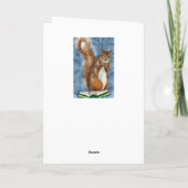 Miss You My Nutty Friend Karte (Rückseite)