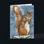 Miss You My Nutty Friend Karte<br><div class="desc">Vermisst,  Sie Karte für ein Eichhörnchen und Buchliebhaber. Niedliches Eichhörnchen,  stehend auf einem Haufen Bücher. Niedlich für einen Schriftsteller,  Dichter oder Autor oder für jemanden,  der Eichhörnchen Lieben. Verpassen Sie meinen verrückten Freund,  Eichhörnchen-Pun.</div>