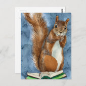 Miss You My Nutty Friend Postkarte (Vorne/Hinten)