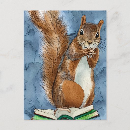 Miss You My Nutty Friend Postkarte (Vorderseite)