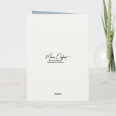 Miss You Polar Bear auf Iceberg Karte (Rückseite)