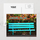 Miss You Postcard Postkarte (Vorne/Hinten)