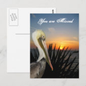 Miss You_ Postcard Postkarte (Vorne/Hinten)