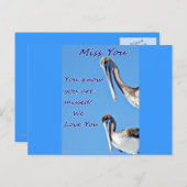 Miss You_ Postkarte (Vorne/Hinten)