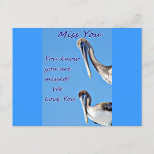 Miss You_ Postkarte