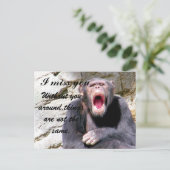 Miss You_ Postkarte (Stehend Vorderseite)