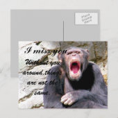 Miss You_ Postkarte (Vorne/Hinten)