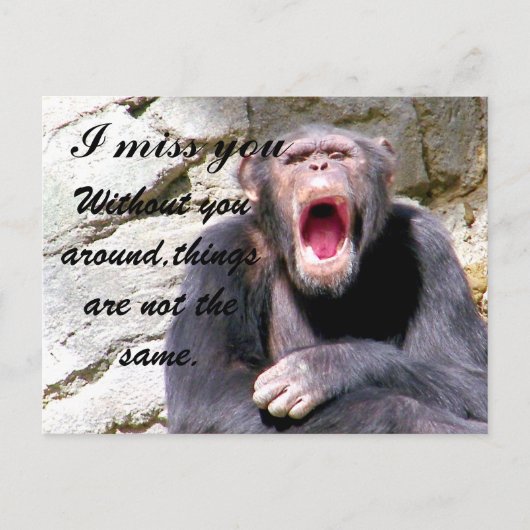 Miss You_ Postkarte (Vorderseite)