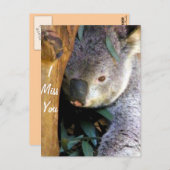 Miss You_ Postkarte (Vorne/Hinten)