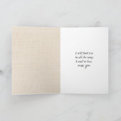 Miss You Sheet Music Karte (Innenseite)