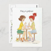 Miss You Soda Girls Postcard Postkarte (Vorne/Hinten)