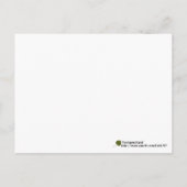 Miss You Sonnenblumen Nah-up Foto Postkarte (Rückseite)