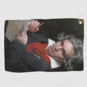 Missa Solemnis: Ludwig Beethoven Klassische Musik Golfhandtuch (Horizontal)