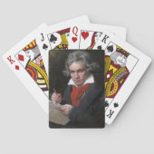 Missa Solemnis: Ludwig Beethoven Klassische Musik Spielkarten (Rückseite)