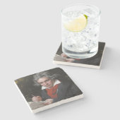 Missa Solemnis: Ludwig Beethoven Klassische Musik Steinuntersetzer (Seitenansicht)