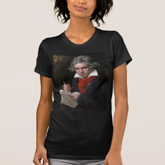Missa Solemnis: Ludwig Beethoven Klassische Musik T-Shirt (Vorderseite)