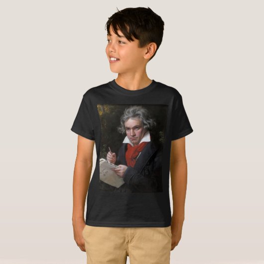 Missa Solemnis: Ludwig Beethoven Klassische Musik T-Shirt (Vorne ganz)