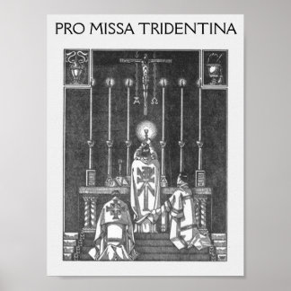 MISSA TRIDENTINA POSTER