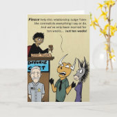 Missachtung Karte (Gelbe Blume)