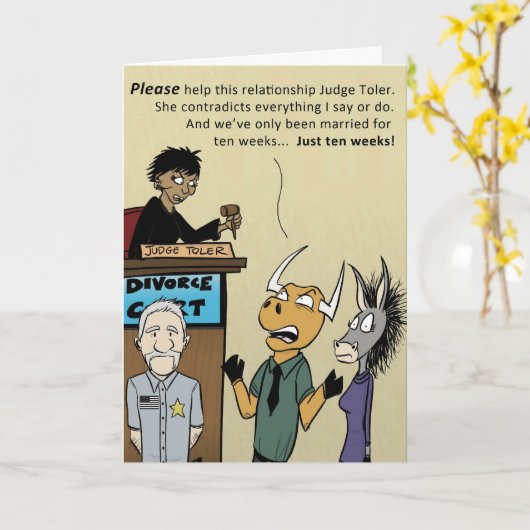 Missachtung Karte (Gelbe Blume)