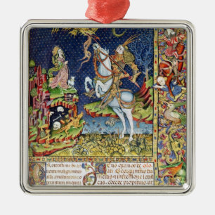 Missal von St George von Topusko Ornament Aus Metall