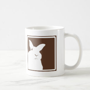 Missbilligenkaninchen-Tasse Browns Kaffeetasse