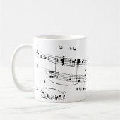 Missbrauch Hintergrund monochrome Teile Kaffeetasse (Links)