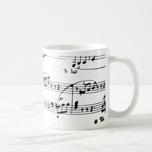 Missbrauch Hintergrund monochrome Teile Kaffeetasse (Rechts)