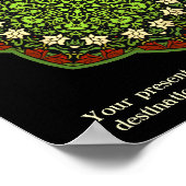 Missbrauch Überlebende Mandala Inspiration Poster (Ecke)