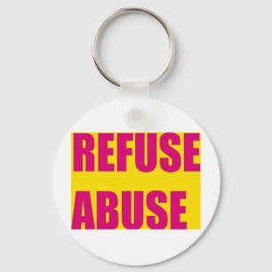 Missbrauch verweigern schlüsselanhänger