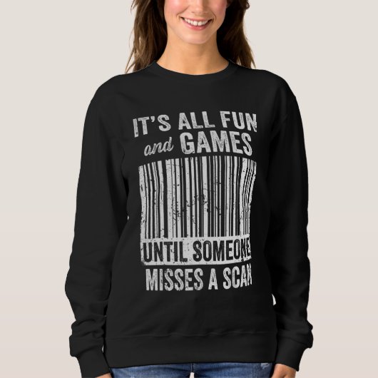 Misses A Scan Postal Worker Sweatshirt (Vorderseite)